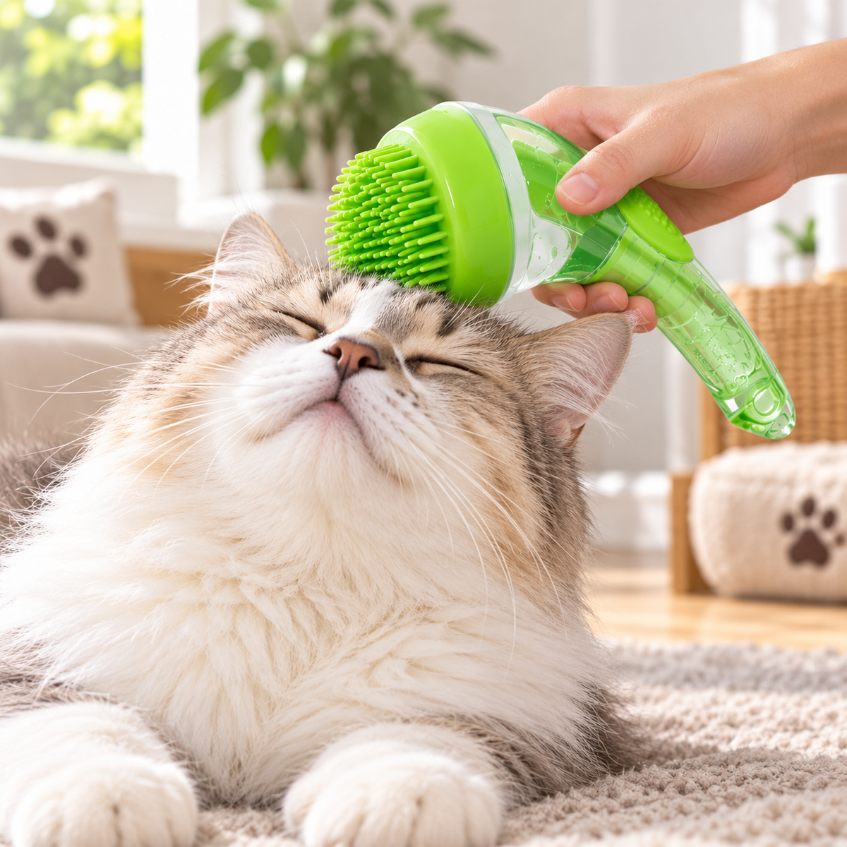 Pet Shampoo Massage Brush