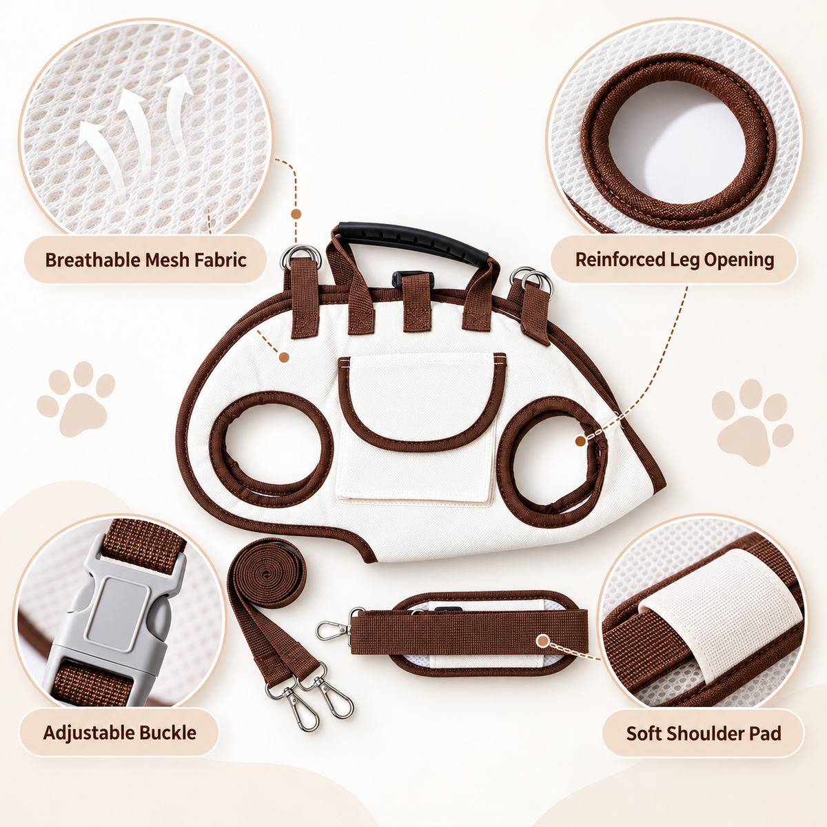 Lightweight Pet Travel Carrier Bag