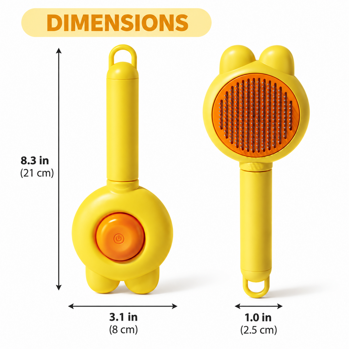 Pet Deshedding Grooming Brush