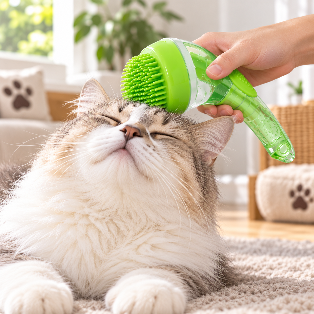 Pet Shampoo Massage Brush