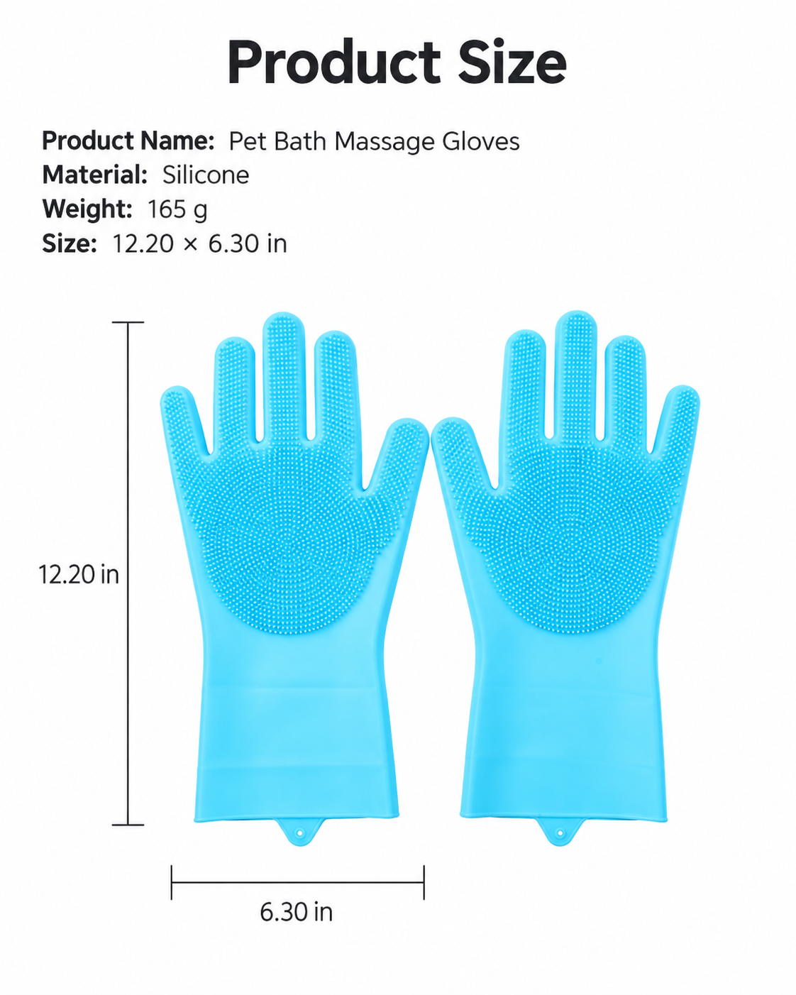 Pet Cleaning Hair Removal Gloves