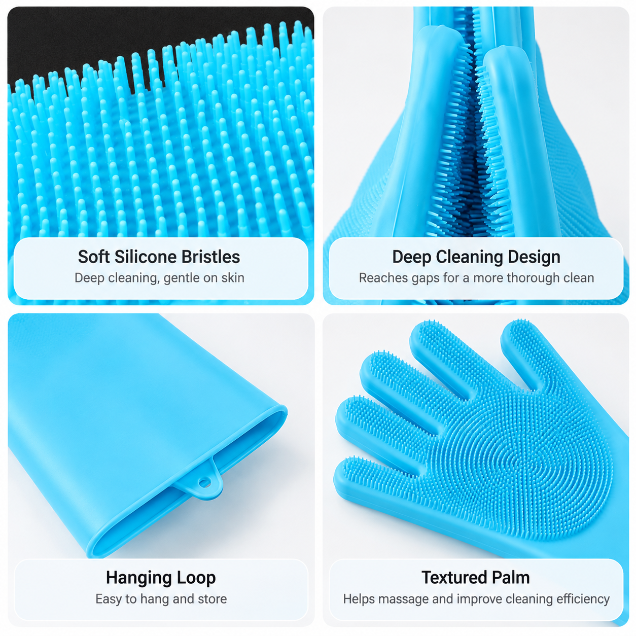 Pet Cleaning Hair Removal Gloves