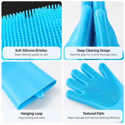 Pet Cleaning Hair Removal Gloves
