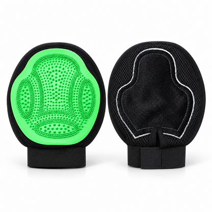 2-in-1 Silicone Pet Grooming & Bath Massage Glove