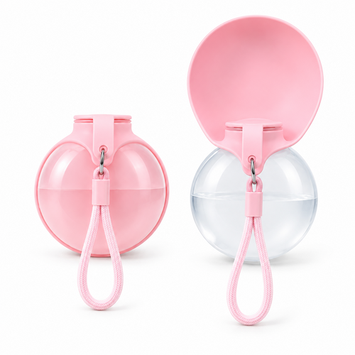 Portable Pet Water Bottle for Outdoor Travel。